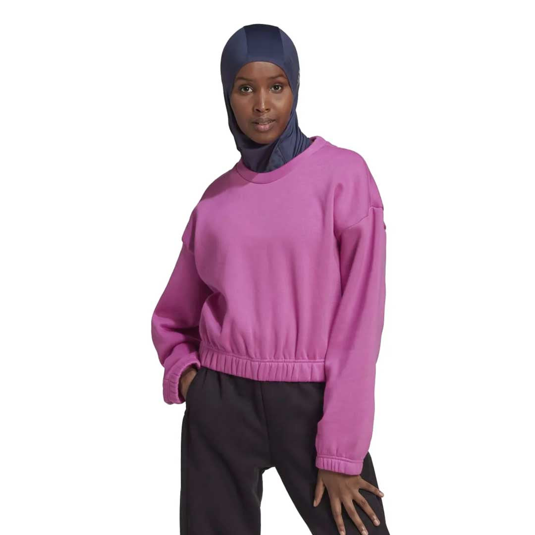 adidas - Women's Studio Lounge Loose Fit Sweatshirt (HH8520) – SVP adidas - Women's Studio Lounge Loose Fit Sweatshirt (HH8520) – SVP