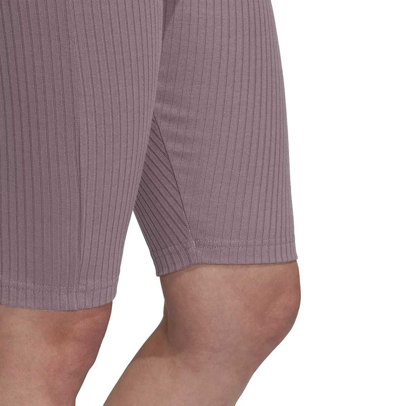 adidas - Women's Studio Lounge Ribbed Shorts (HH8503)