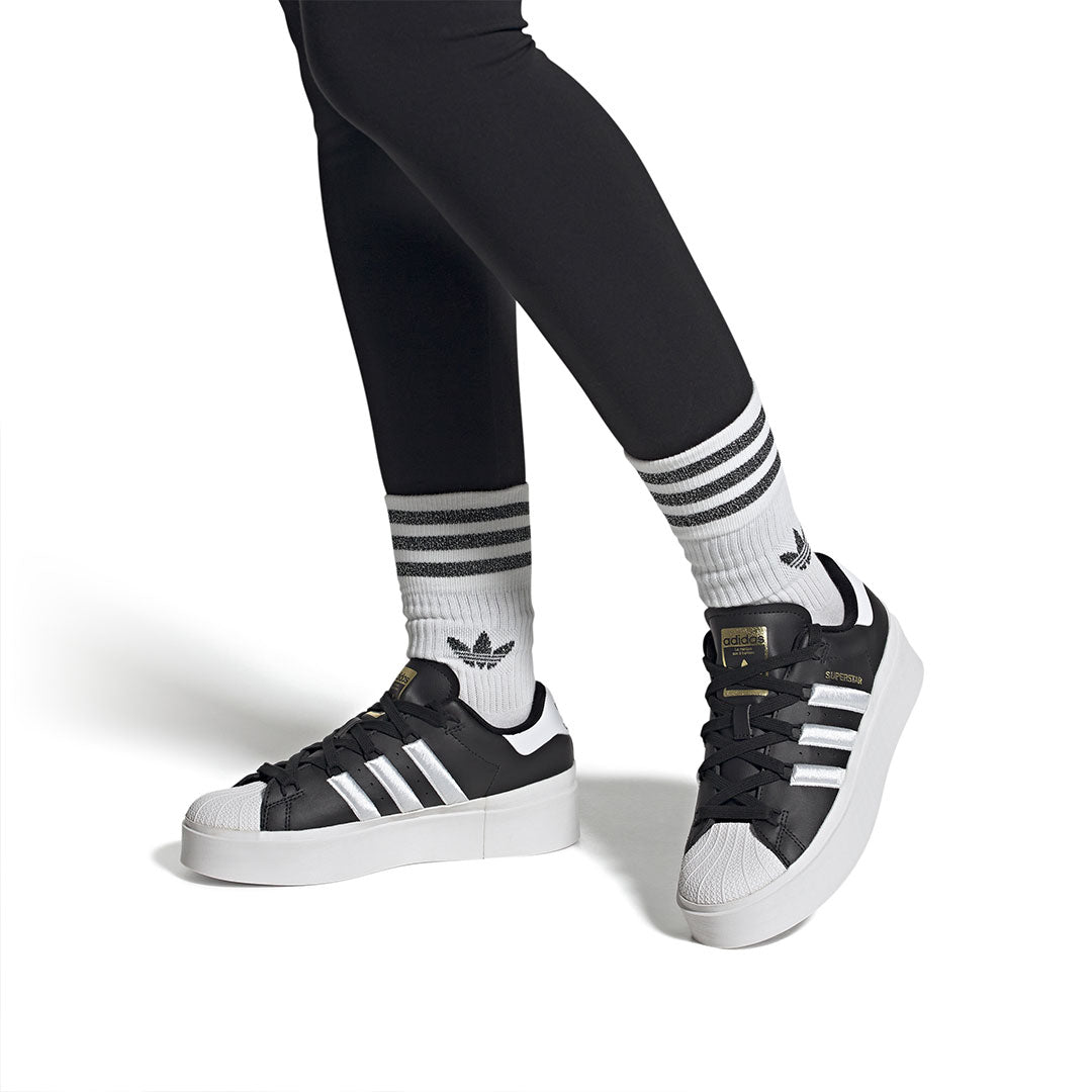 Adidas Women s Superstar Bonega Shoes GX1841 Blk Wht W8