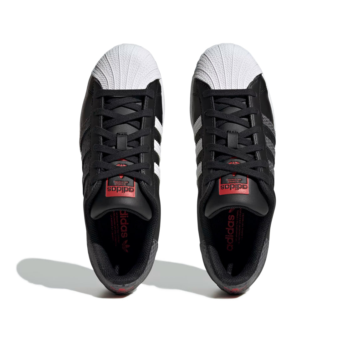 アディダス スーパースター HQ1917 Adidas Superstar “Black White Snakeskin” - Style Code