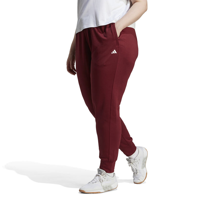 adidas - Women's Tapered Fleece Pant (Plus Size) (HY3227)