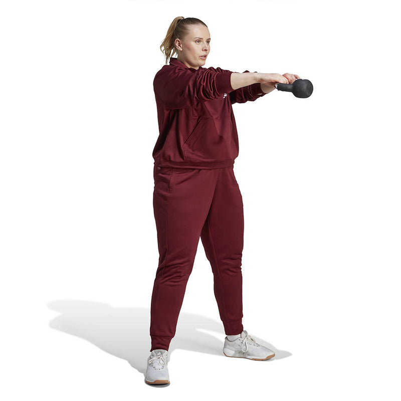 adidas - Women's Tapered Fleece Pant (Plus Size) (HY3227)