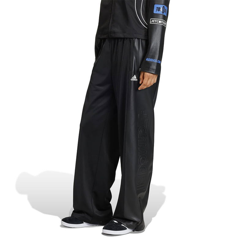 adidas - Women's Teamgeist Faux Leather Track Pant (KH1986)