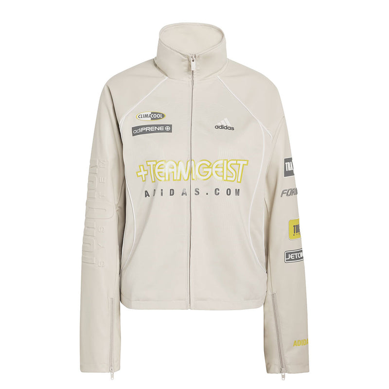 adidas - Women's Teamgeist Faux Leather Track Top (KG0213)