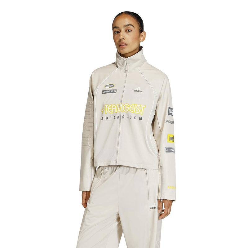 adidas - Women's Teamgeist Faux Leather Track Top (KG0213)