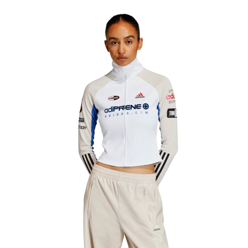 adidas - Women's Teamgeist Slim Full Zipper Long Sleeve Top (KH1988)