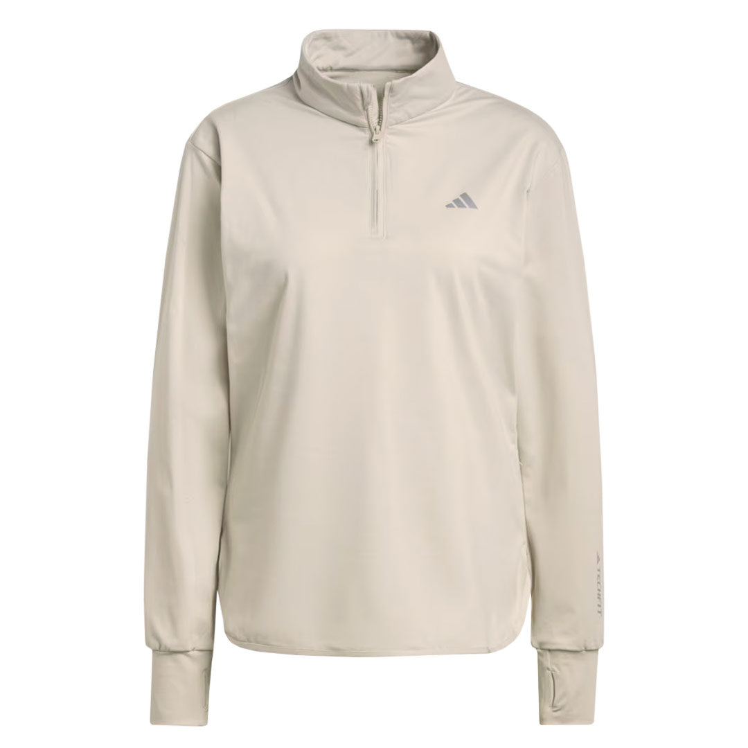 adidas - Women's Techfit Aeroready Warm 1/4 Zip Training Top