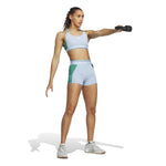 adidas - Women's Techfit Colorblock 3 Inch Shorts (HS3325)