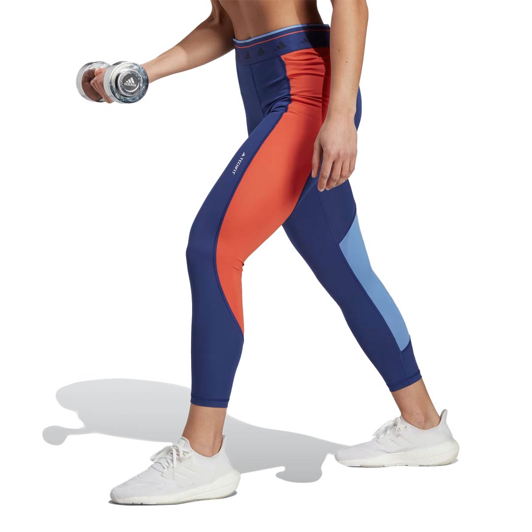 adidas - Women's Techfit Colorblock 7/8 Leggings (IQ3432) – SVP Sports