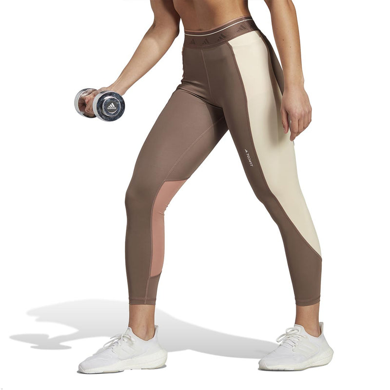 adidas - Legging Techfit Colorblock 7/8 pour femme (IQ3430) 