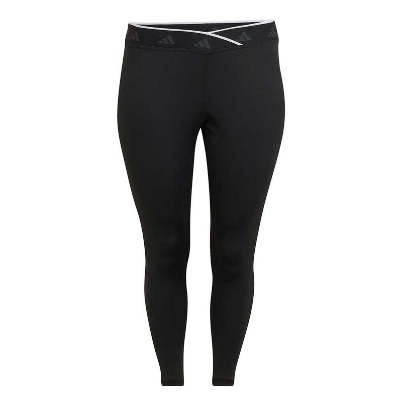 adidas - Women's Techfit V-Shaped Elastic 7/8 Leggings (Plus Size) (HF6677)