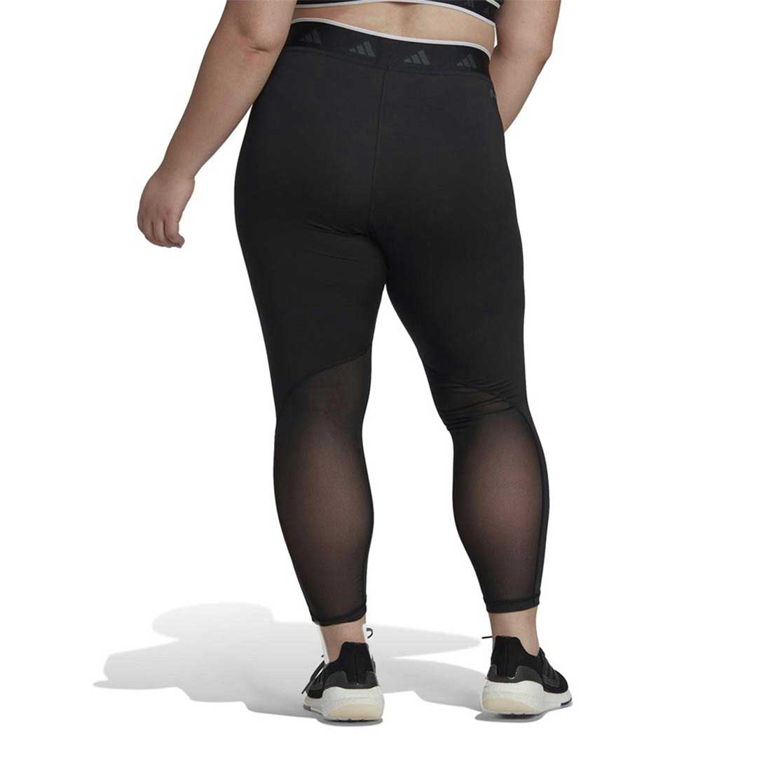 adidas - Women's Techfit V-Shaped Elastic 7/8 Leggings (Plus Size
