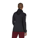 adidas - Veste coupe-vent à capuche Terrex Techrock Flooce pour femme (HF0727)