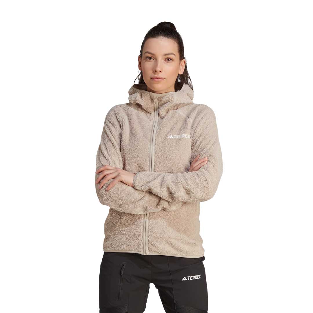 adidas - Women's Terrex Reversible High-Pile Full Zip Fleece