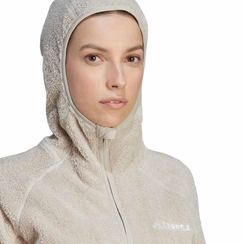 adidas - Women's Terrex Reversible High-Pile Full Zip Fleece Jacket (IB1862)