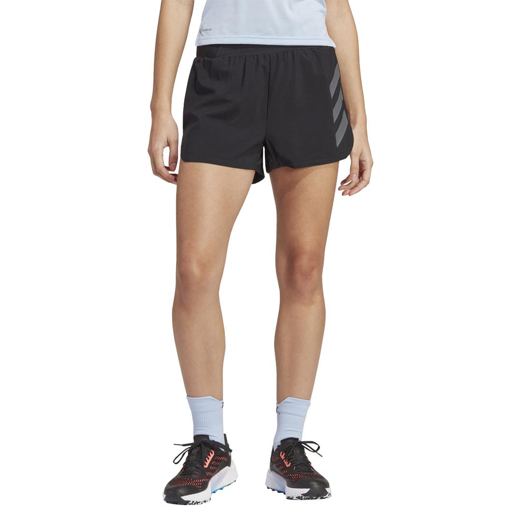 adidas - Women's Terrex Agravic Trail Running 5 Inch Shorts (HT9392-5IN)
