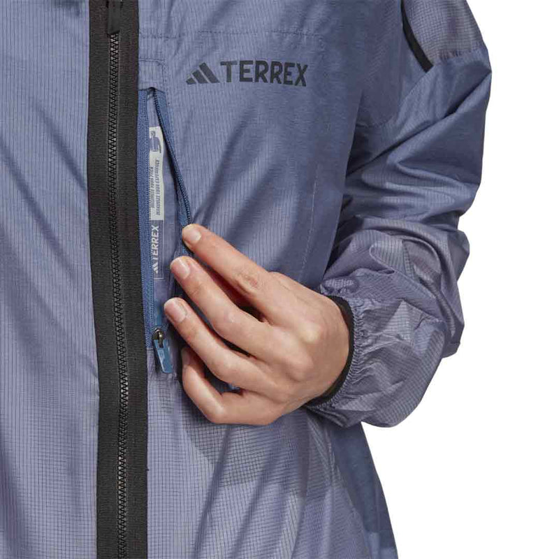 adidas - Coupe-vent de trail Terrex Agravic Windweave pour femme (HT9407)