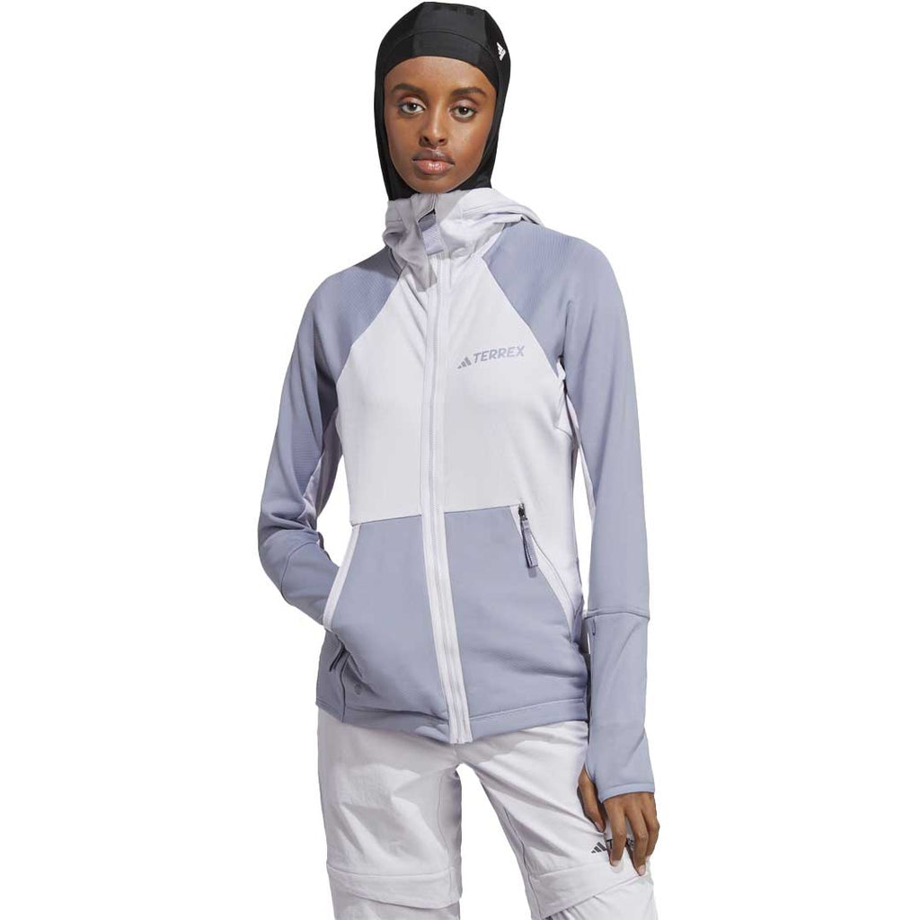 adidas - Veste à capuche Terrex Flooce pour femme (HU1851)