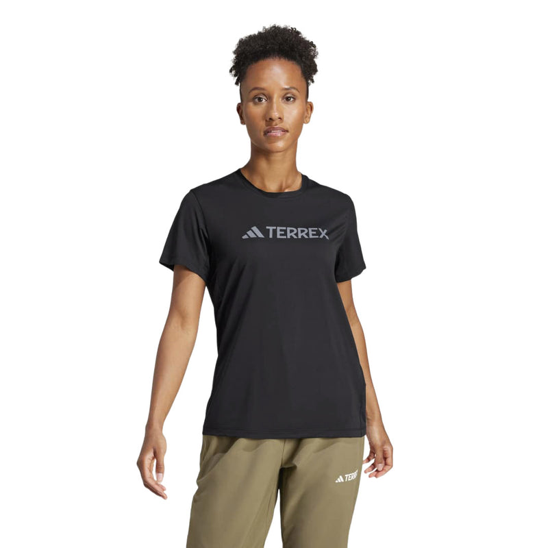 adidas - Women's Terrex Multi CLIMACOOL Logo Tech T-Shirt (JI9231)