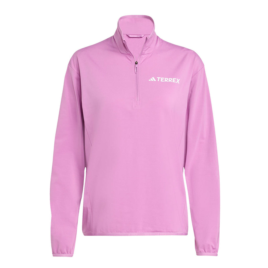 211　まゆみ adidas - Women's Terrex Multi Climawarm 1/2 Zip Tech Fleece Jacket