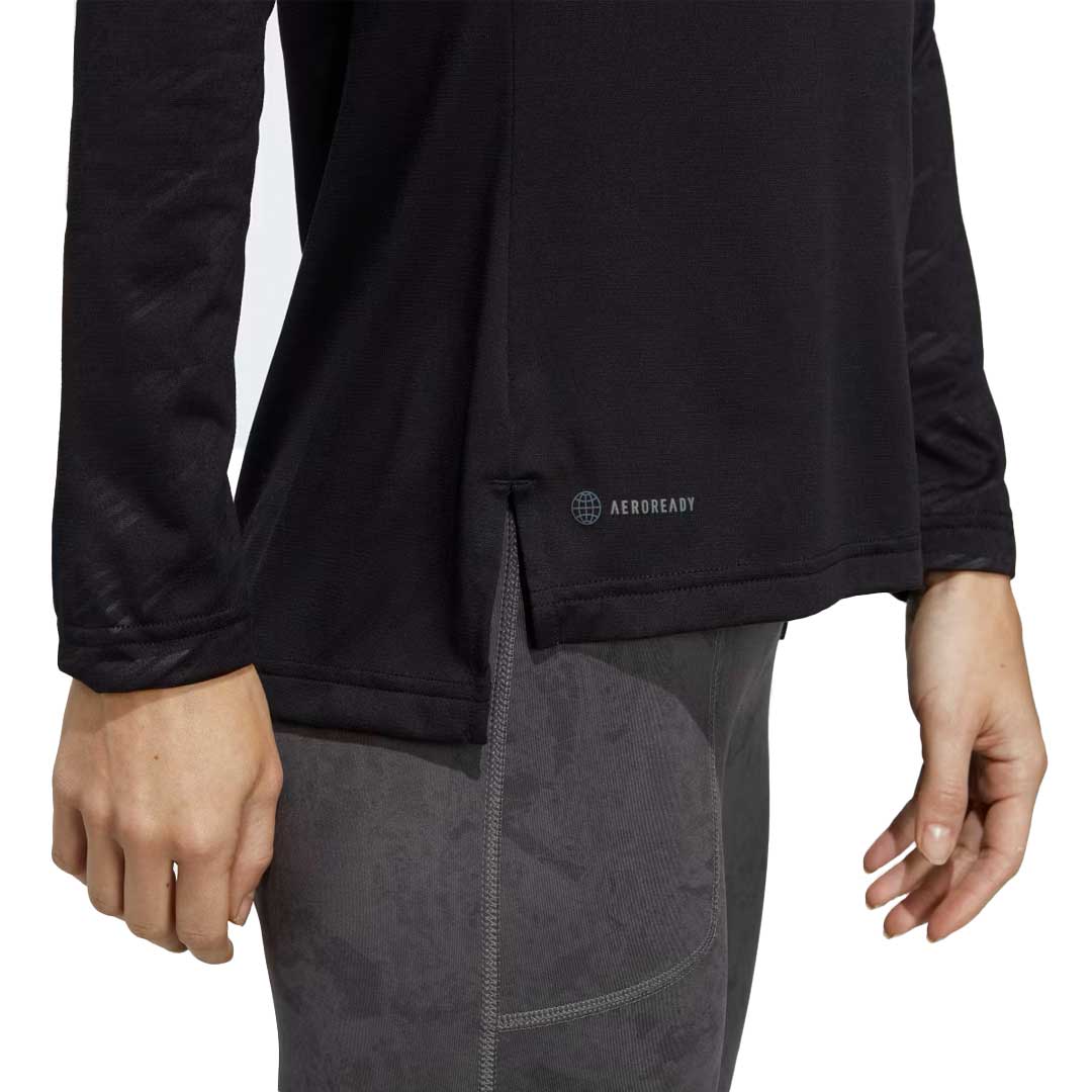 adidas - Women's Terrex Multi Half-Zip Long Sleeve T-Shirt (HM4016
