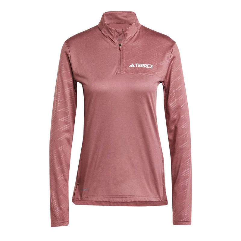 adidas - Women's Terrex Multi Half Zip Long Sleeve Top (IW9186)