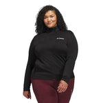 adidas - Women's Terrex Multi Light Fleece Full-Zip Jacket (Plus Size) (IB4167)