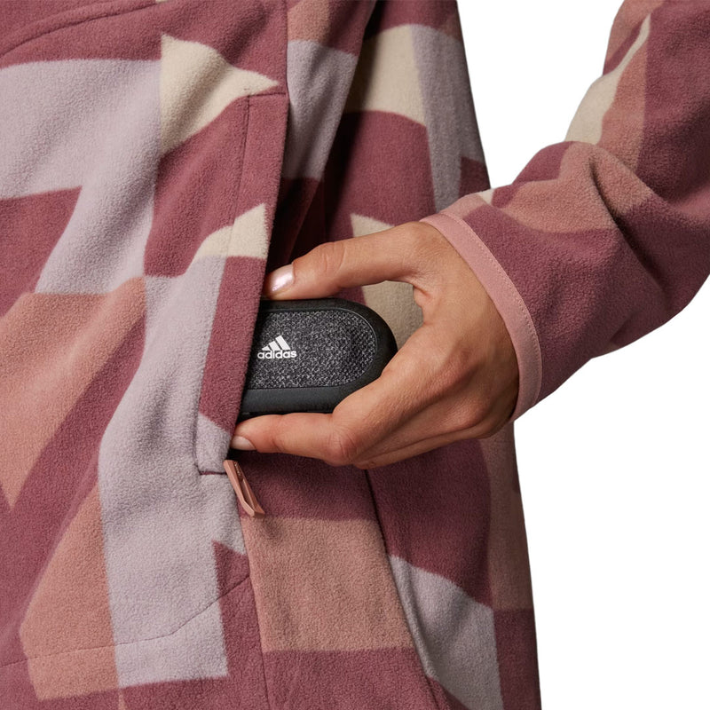 adidas - Women's Terrex Multi Printed Full Zip Fleece Jacket (JF9062)
