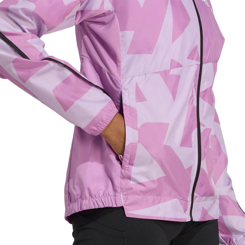 adidas - Women's Terrex Multi Printed Wind Jacket (JL9768)
