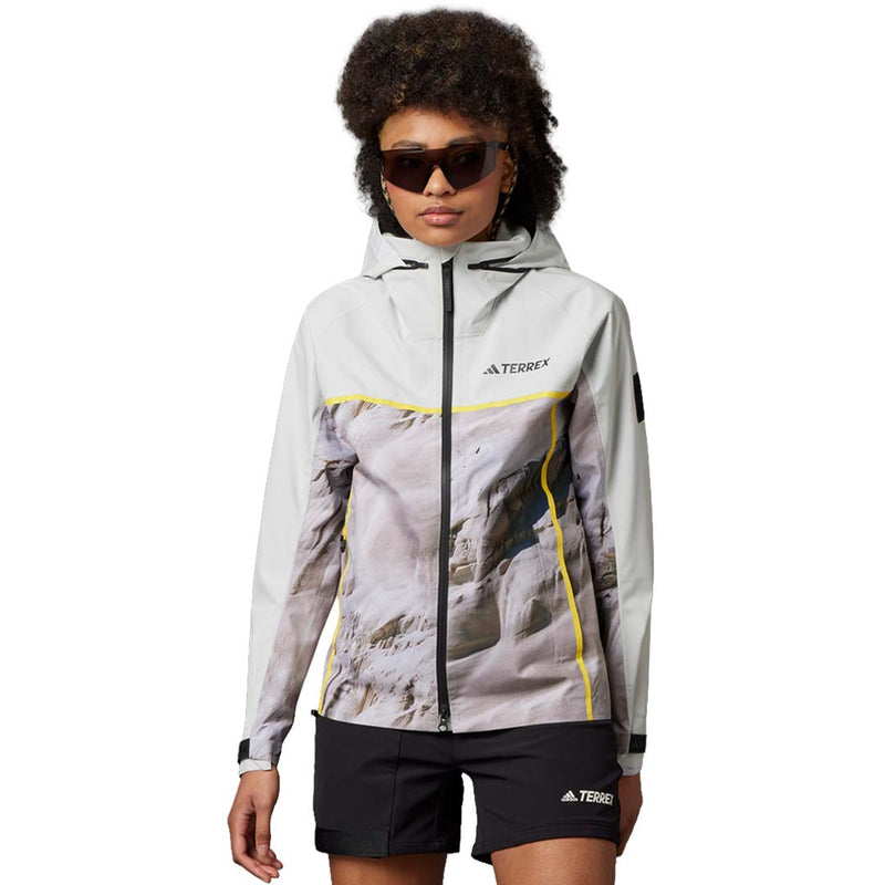 adidas - Women's Terrex National Geographic Rain.Rdy Jacket (IC1991)
