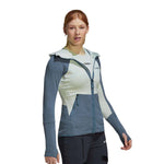 adidas - Women's Terrex Tech Flooce Hooded Hiking Jacket (HH9269)