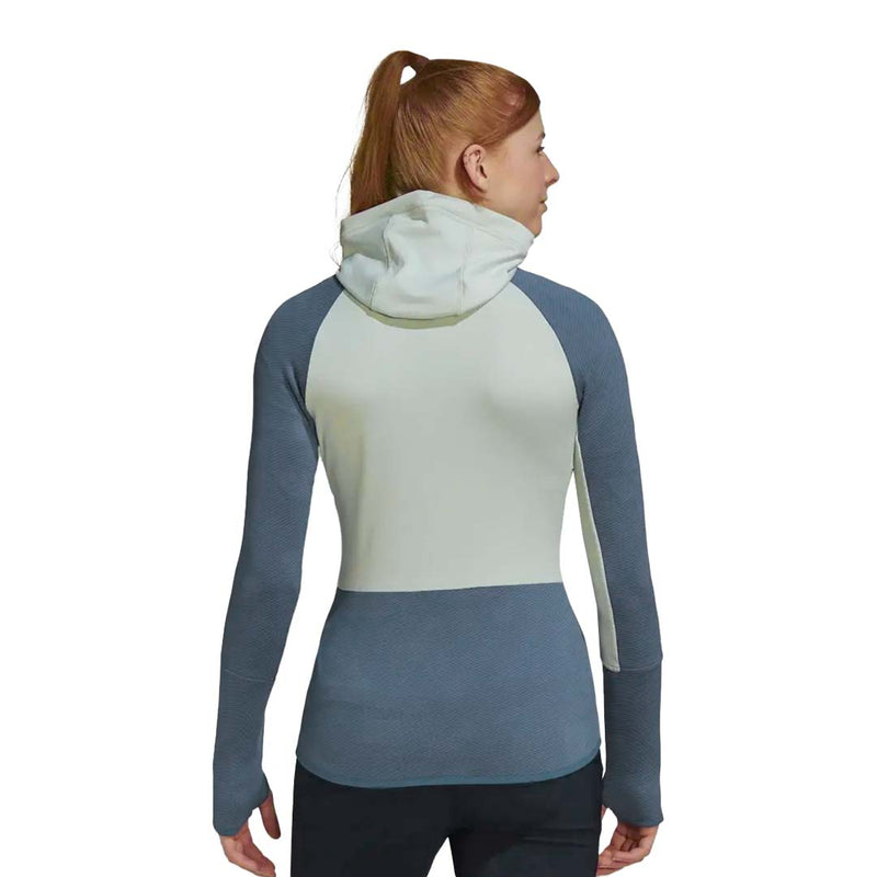 adidas - Women's Terrex Tech Flooce Hooded Hiking Jacket (HH9269)