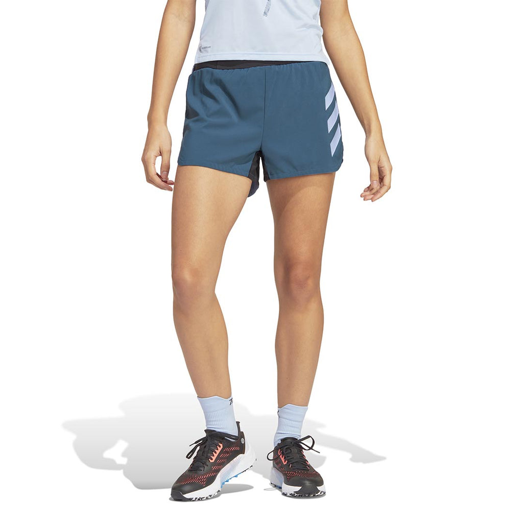 adidas - Short de trail Terrex 3 pouces pour femme (HT9393) 