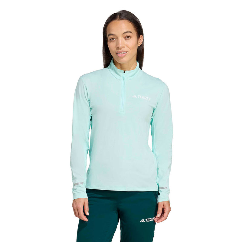 adidas - Women's Terrex Xperior 1/2 Zip Long Sleeve Polo (JN3904)