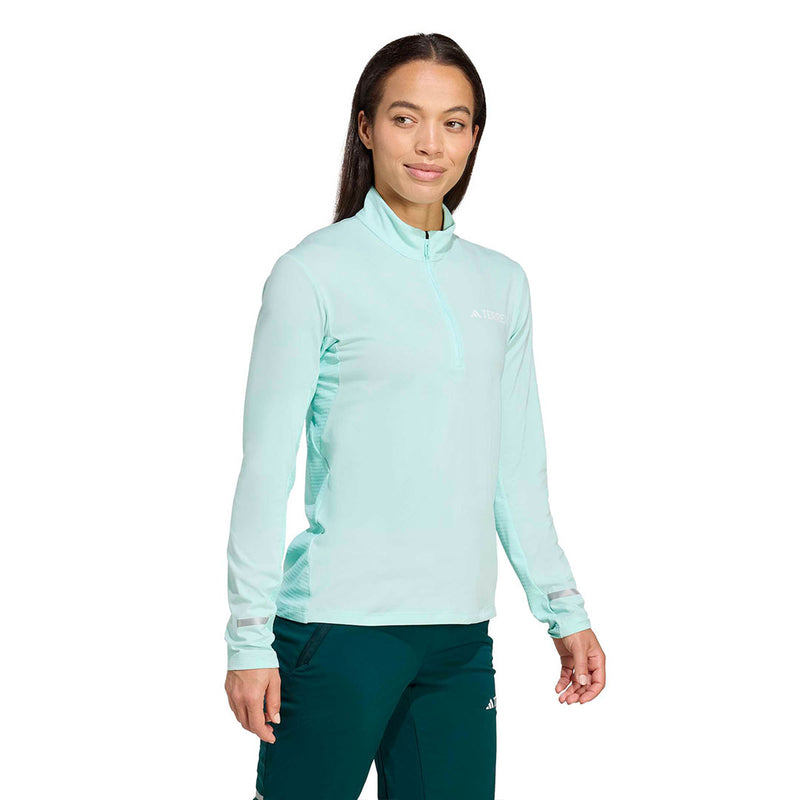 adidas - Women's Terrex Xperior 1/2 Zip Long Sleeve Polo (JN3904)