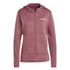 adidas - Women's Terrex Xperior Lightweight Fleece Hooded Jacket (IQ3726)
