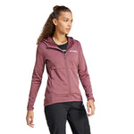 adidas - Women's Terrex Xperior Lightweight Fleece Hooded Jacket (IQ3726)