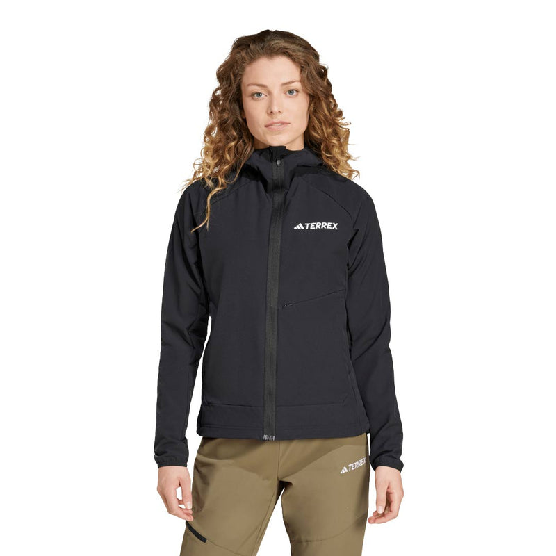 adidas - Women's Terrex Xperior Softshell Fleece Hooded Jacket (IW9438)