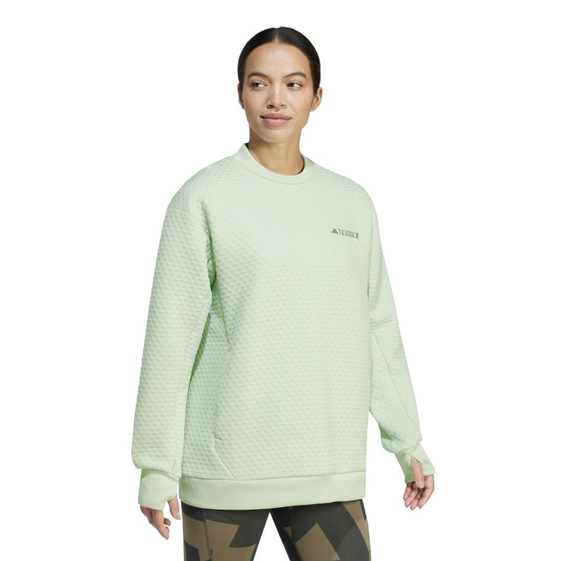 adidas - Women's Terrex Xploric Crewneck Sweatshirt (JE3884)