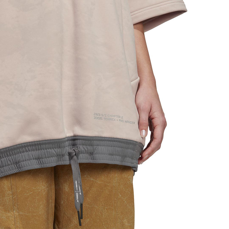 adidas - Women's Terrex x and Wander Fleece T-Shirt (HR7137)