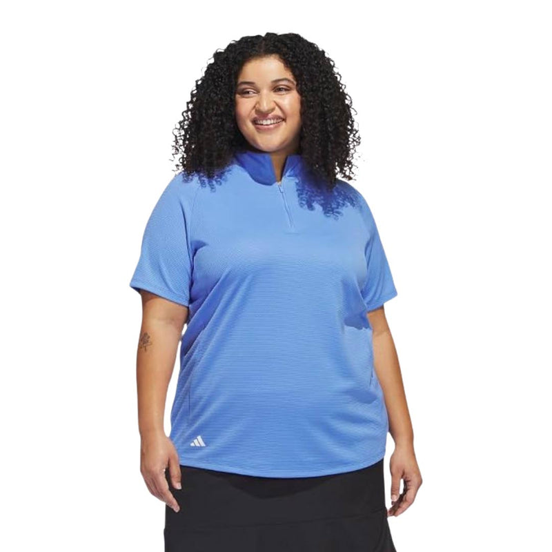 adidas - Women's Texture Golf Polo (Plus Size) (HS8954)