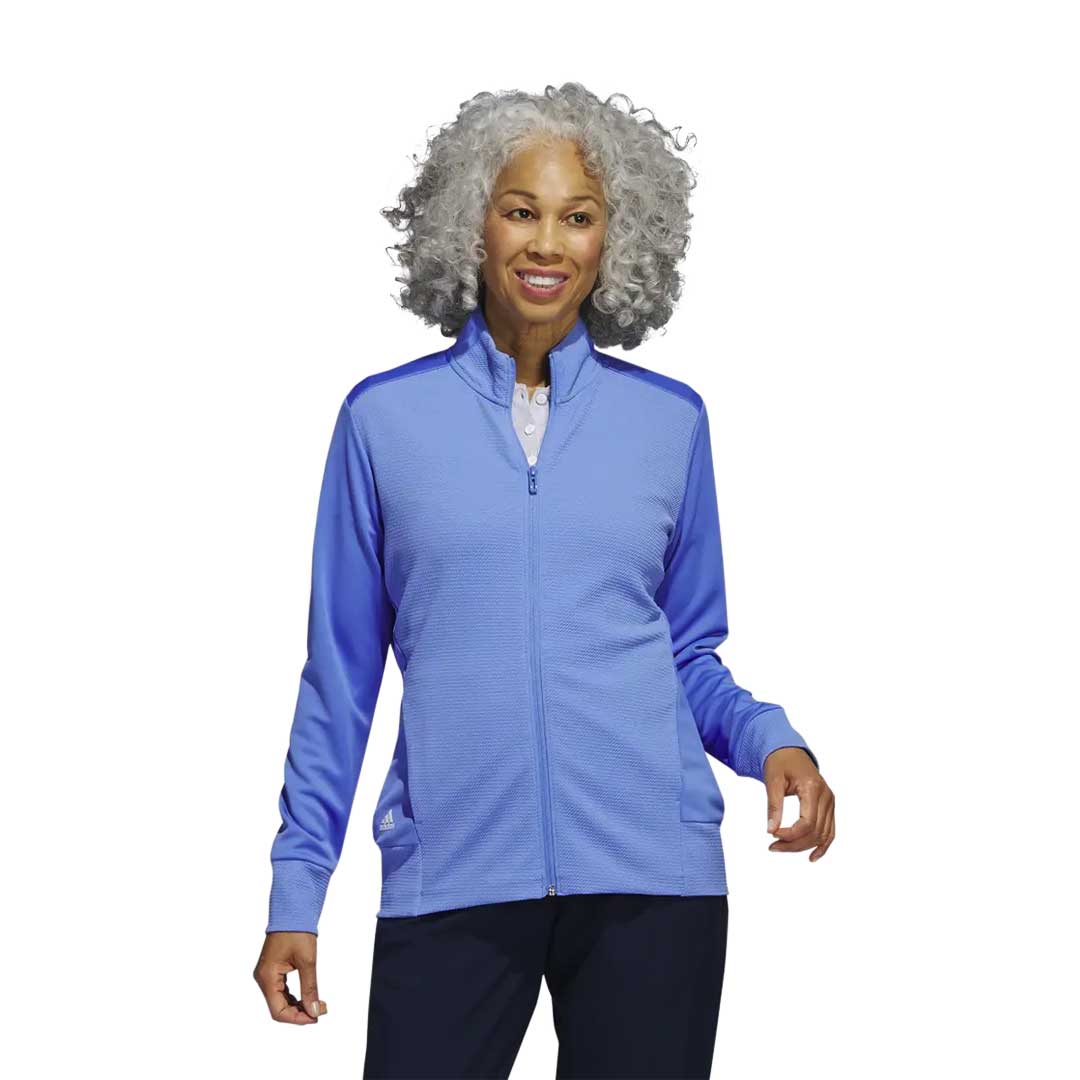 adidas - Women's Textured Full Zip Golf Jacket (HR2985) – SVP Sports