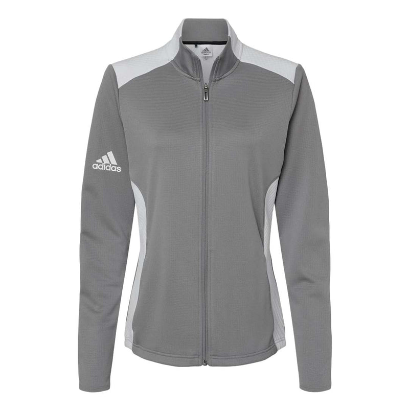 adidas - Women's Textured Full Zip Jacket (H51236)