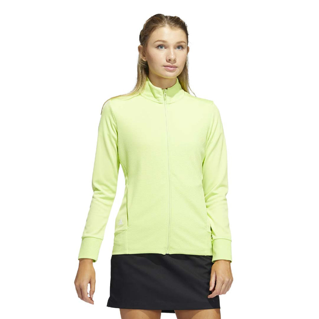 adidas - Women's Textured Full Zip Jacket (HA3389)