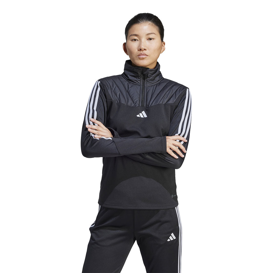 adidas - Women's Tiro 23 Winterized 1/4 Zip Top (IA5371