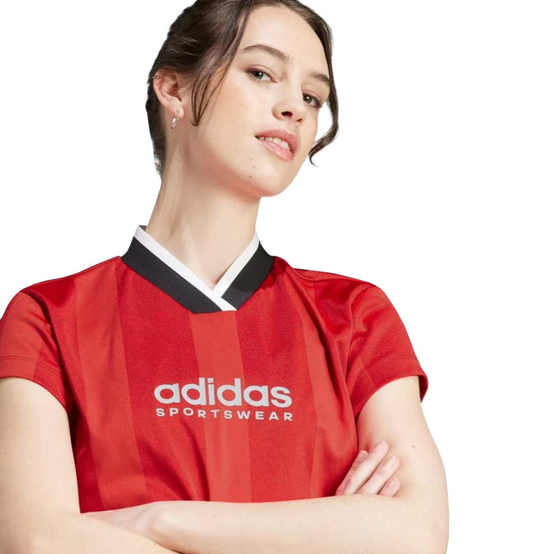 adidas - Women's Tiro Colorblock Crop T-Shirt (IM4998)