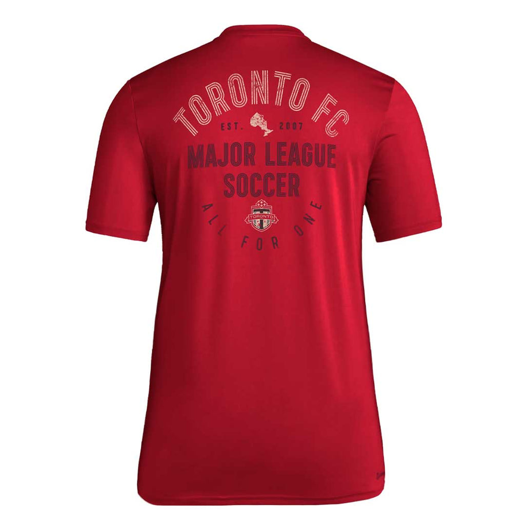 adidas - Women's Toronto FC Pre-Game Short Sleeve T-Shirt (IP3306)