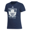 adidas - Women's Toronto Maple Leasf Short Sleeve T-Shirt (IA4620)