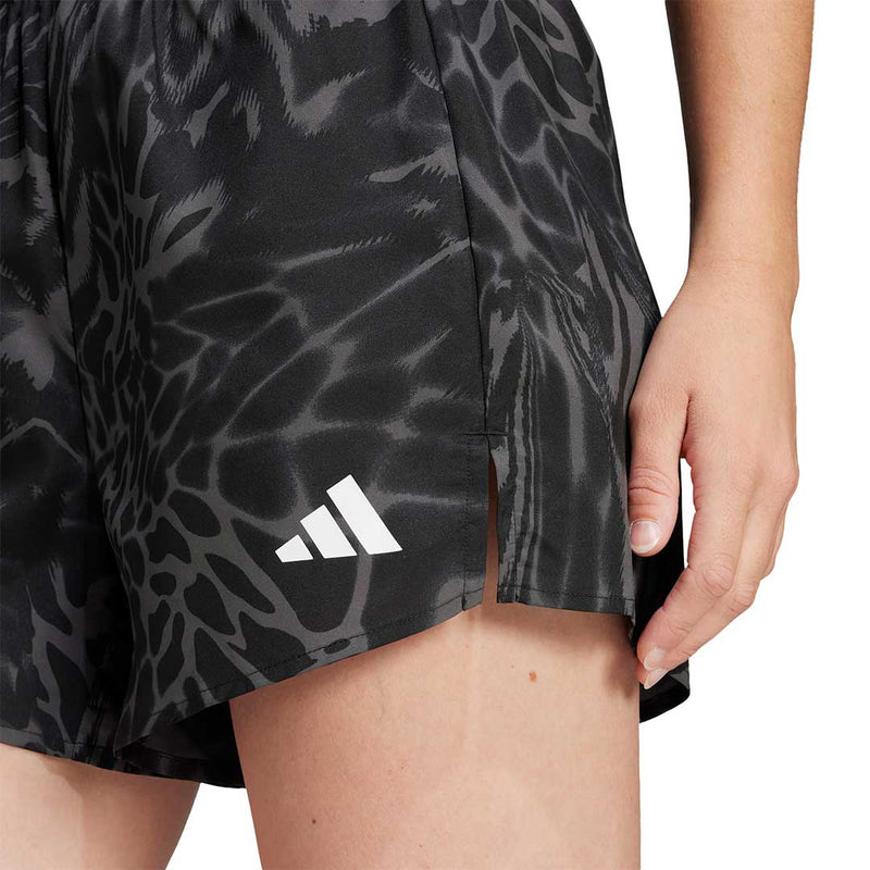 adidas - Women's Train Essentials Allover Print Workout Shorts (JE8685)