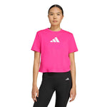 adidas - Women's Train Essentials Big Logo Performance Training T-Shirt (JX3894)